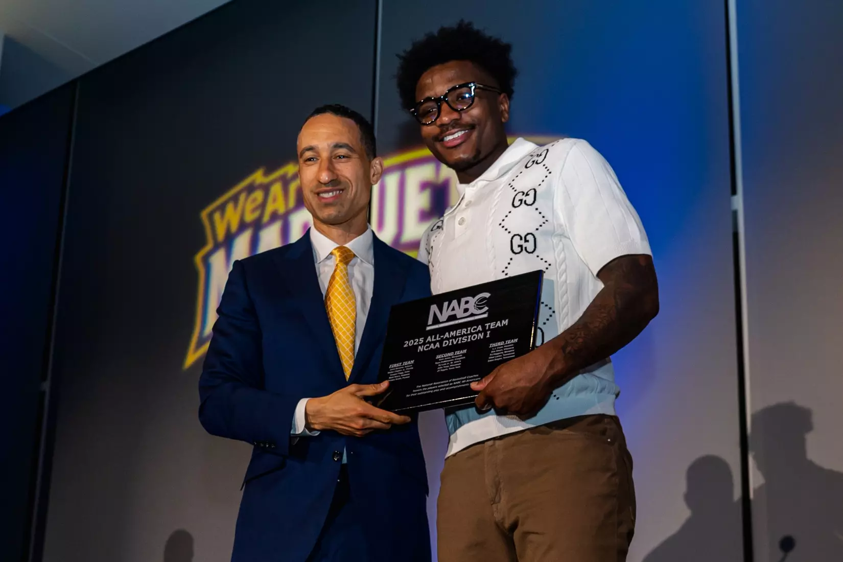 Marquette Men's Basketball 2024-2025 Banquet at Discovery World on April 10th, 2025 in Milwaukee, Wi