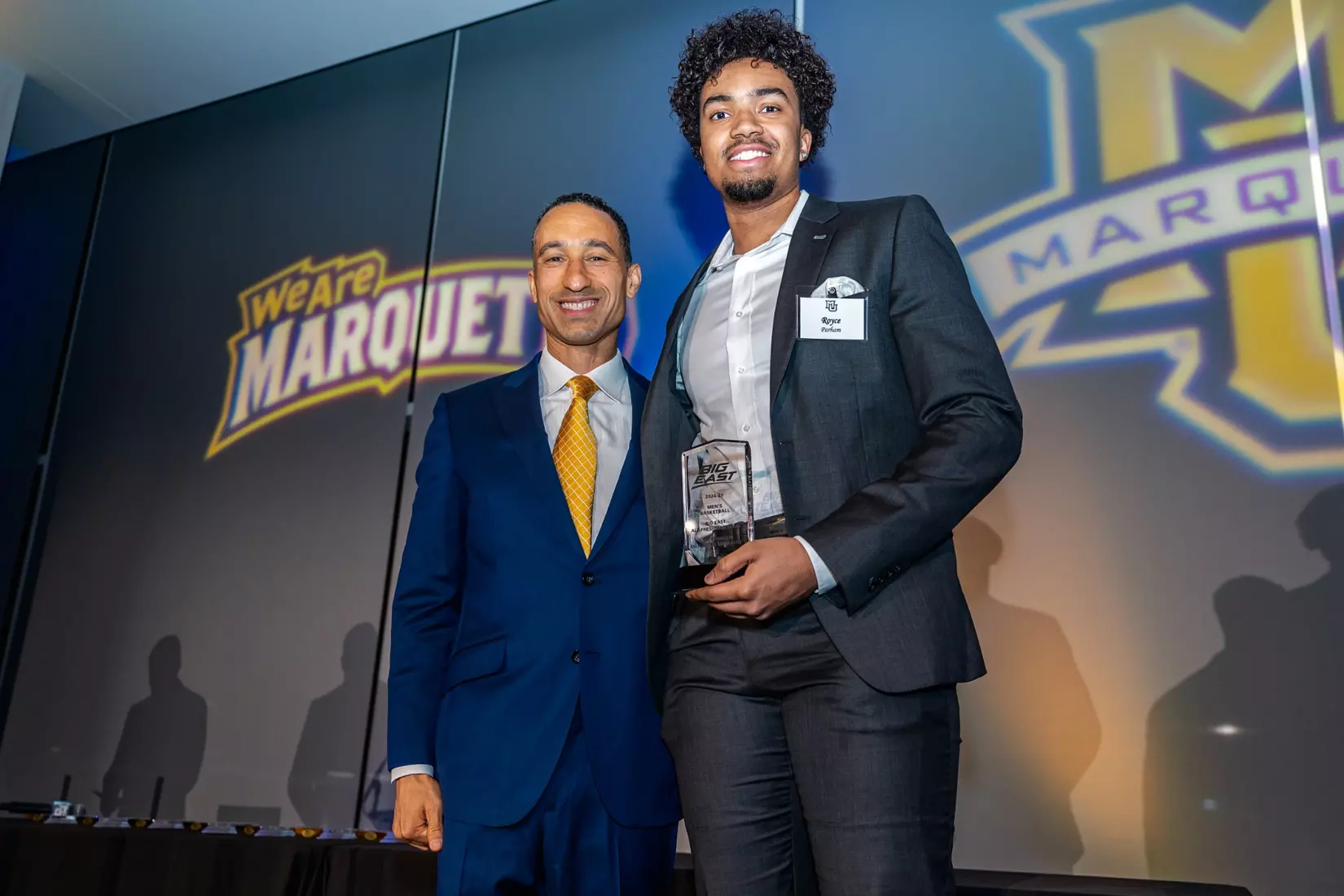 Marquette Men's Basketball 2024-2025 Banquet at Discovery World on April 10th, 2025 in Milwaukee, Wi