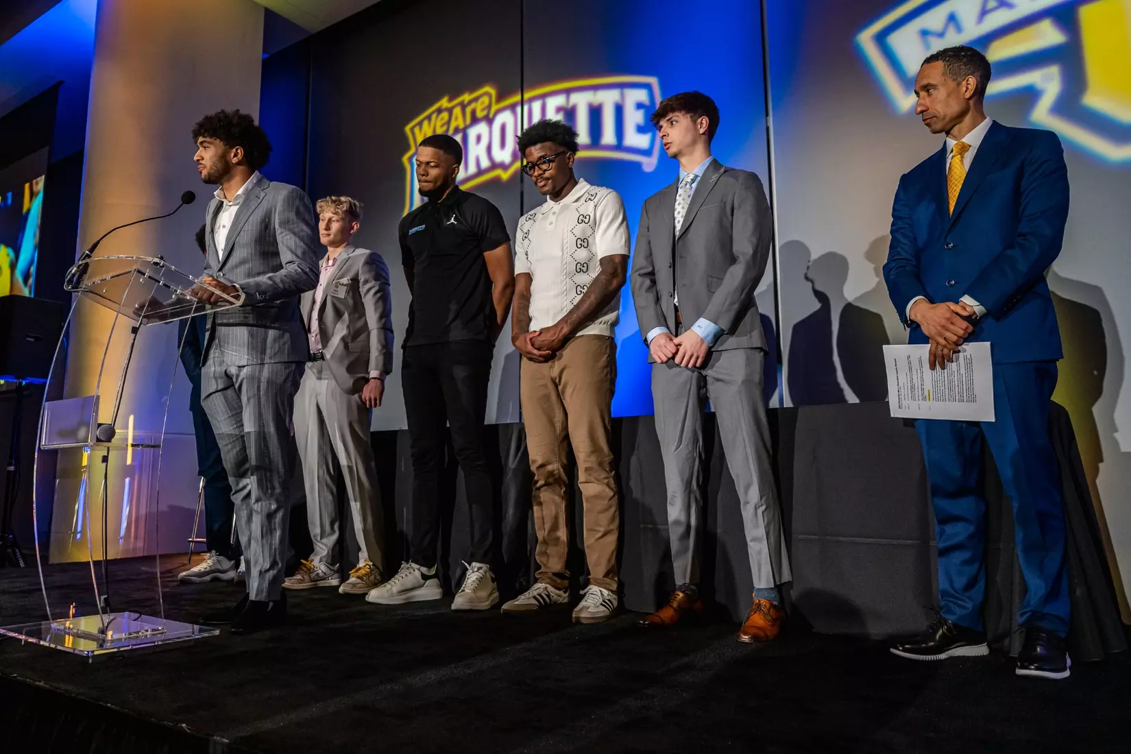 Marquette Men's Basketball 2024-2025 Banquet at Discovery World on April 10th, 2025 in Milwaukee, Wi
