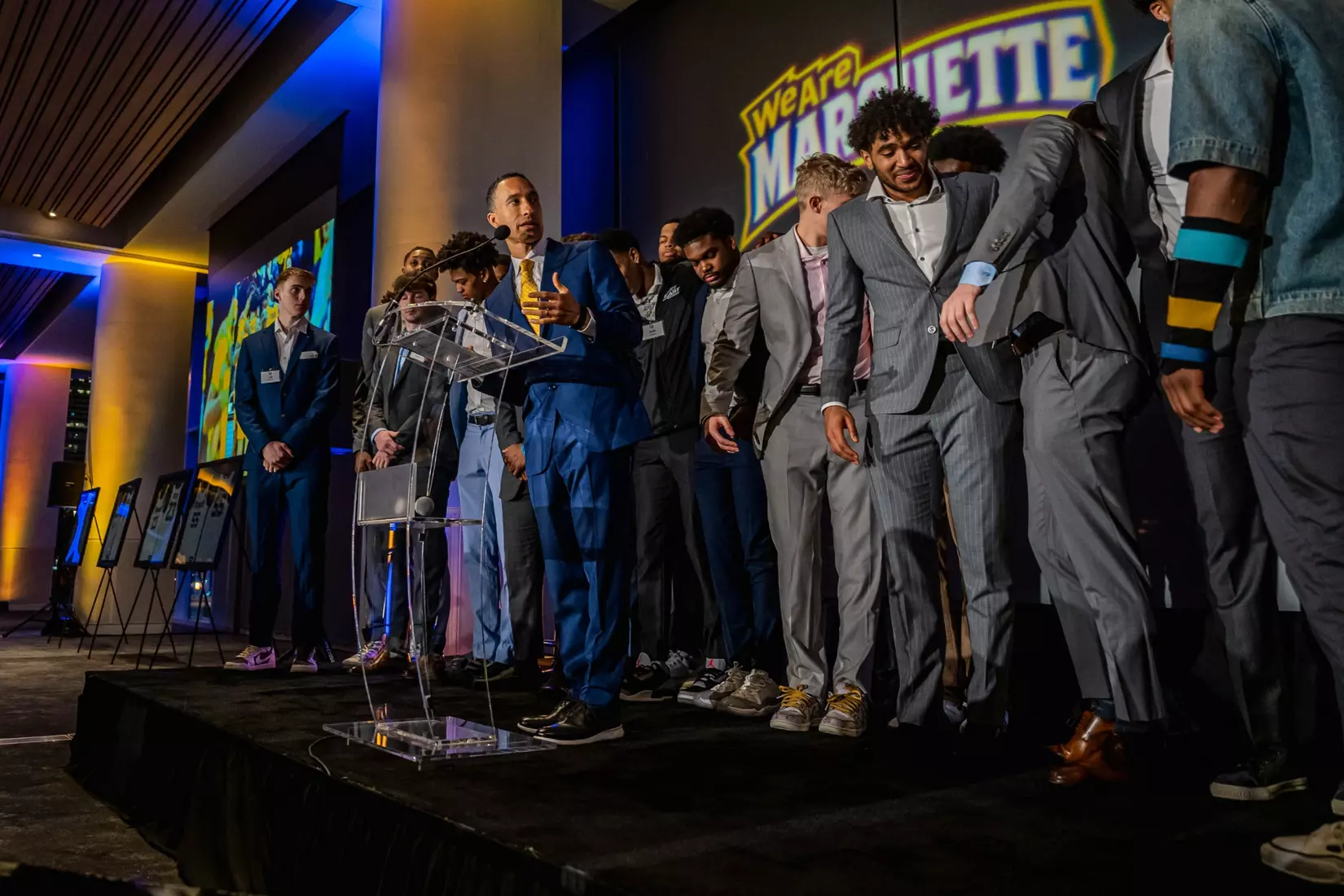 Marquette Men's Basketball 2024-2025 Banquet at Discovery World on April 10th, 2025 in Milwaukee, Wi
