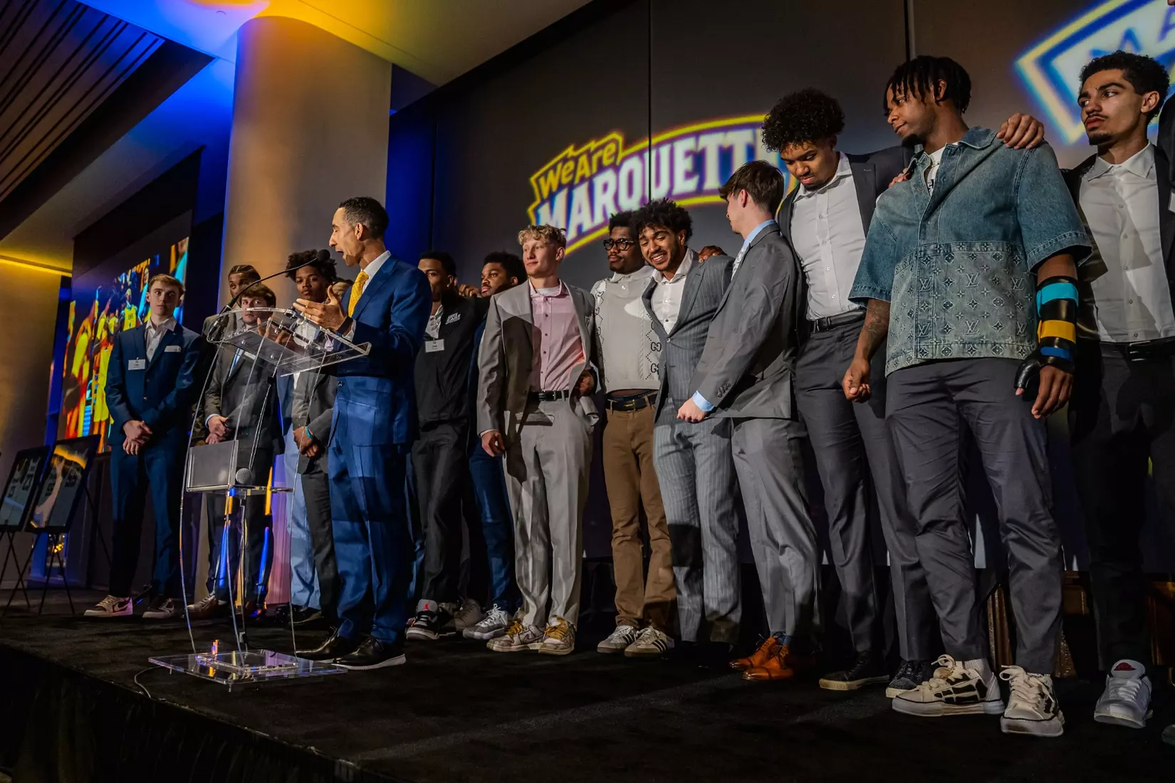 Marquette Men's Basketball 2024-2025 Banquet at Discovery World on April 10th, 2025 in Milwaukee, Wi