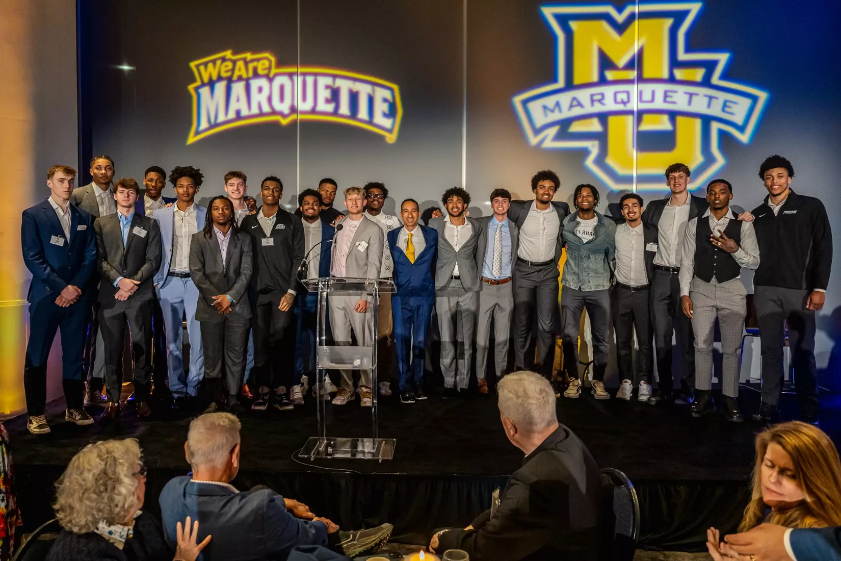 Marquette Men's Basketball 2024-2025 Banquet at Discovery World on April 10th, 2025 in Milwaukee, Wi