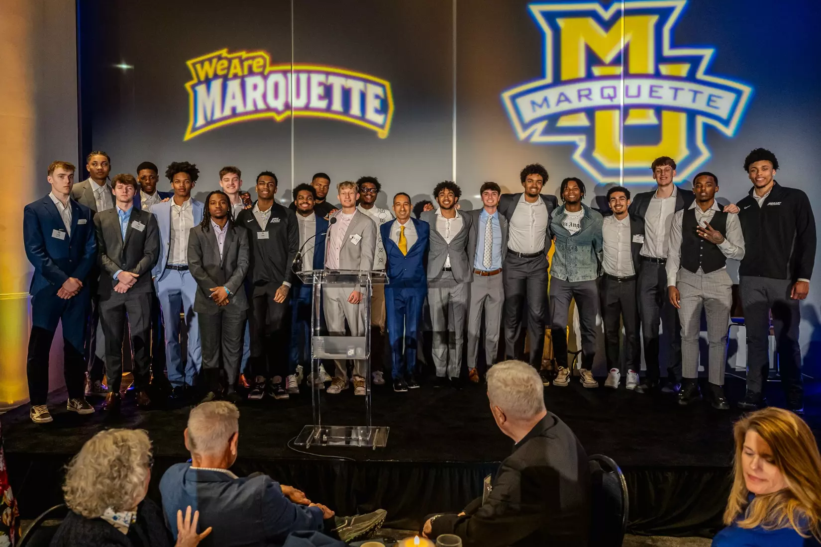 Marquette Men's Basketball 2024-2025 Banquet at Discovery World on April 10th, 2025 in Milwaukee, Wi