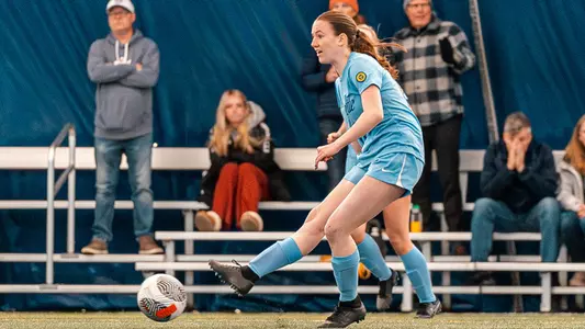 Marquette Womens Soccer scrimmages Illinois on April 6th, 2025 at Valley Fields in Milwaukee, WI.