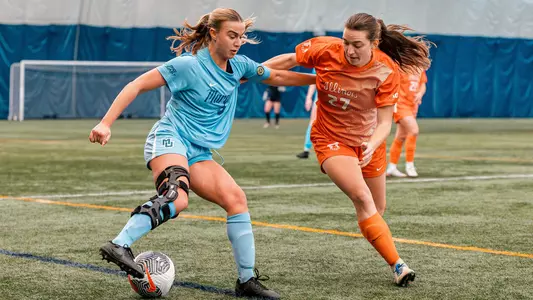 3 Molly Keiper
Marquette Womens Soccer scrimmages Illinois on April 6th, 2025 at Valley Fields in Milwaukee, WI.