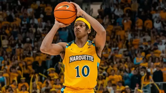 10 Damarius Owens
#10 Marquette Men's Basketball defeats to Villanova 87-74 on Friday, January 24th, 2025 at Fiserv Forum in Milwaukee, WI