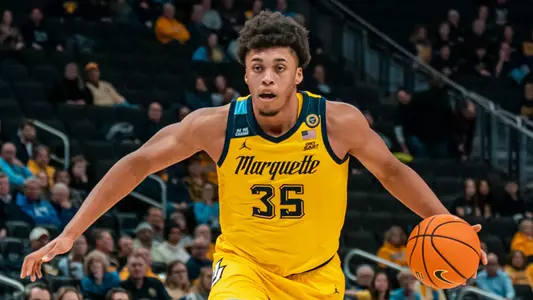 35 Caedin Hamilton
#16 Marquette Men's Basketball defeats to Seton Hall 80-56 on Tuesday, February 18th, 2025 at Fiserv Forum in Milwaukee, WI