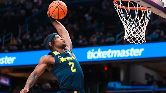 2 Chase Ross
#21 Marquette Men's Basketball defeats Goergetown 76-61 on Saturday, March 1 2025 at Capital One Arena, Washington DC, USA.