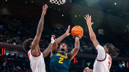 2 Chase Ross
No. 5 Marquette falls to No. 1 St. John's 79-63 in the Semifinal of the BIG EAST Tournament on Friday, March 14, 2025 at Madison Square Garden in New York City, NY.