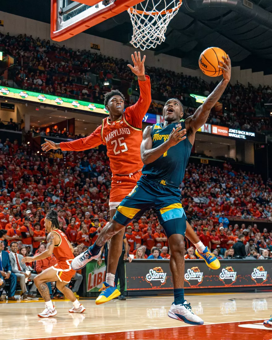 1 Kam Jones
#15 Marquette Men's Basketball defeats Maryland 78-74 on November 51th, 2024 at the Xfinity Center in College Park, Maryland