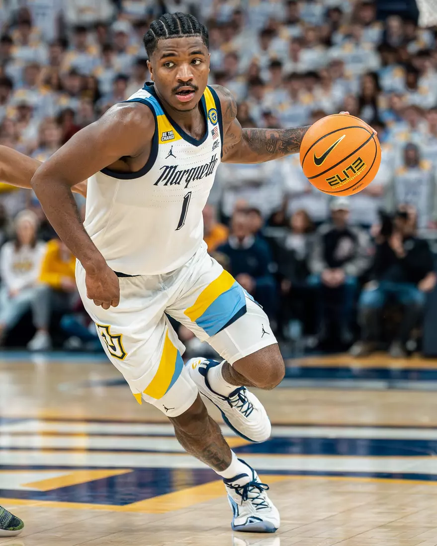 1 Kam Jones
#7 Marquette Men's Basketball falls to Xavier 59-57 on Saturday, January 18th, 2025 at Fiserv Forum in Milwaukee, WI