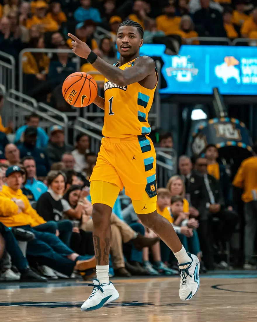 1 Kam Jones
#10 Marquette Men's Basketball defeats to Villanova 87-74 on Friday, January 24th, 2025 at Fiserv Forum in Milwaukee, WI