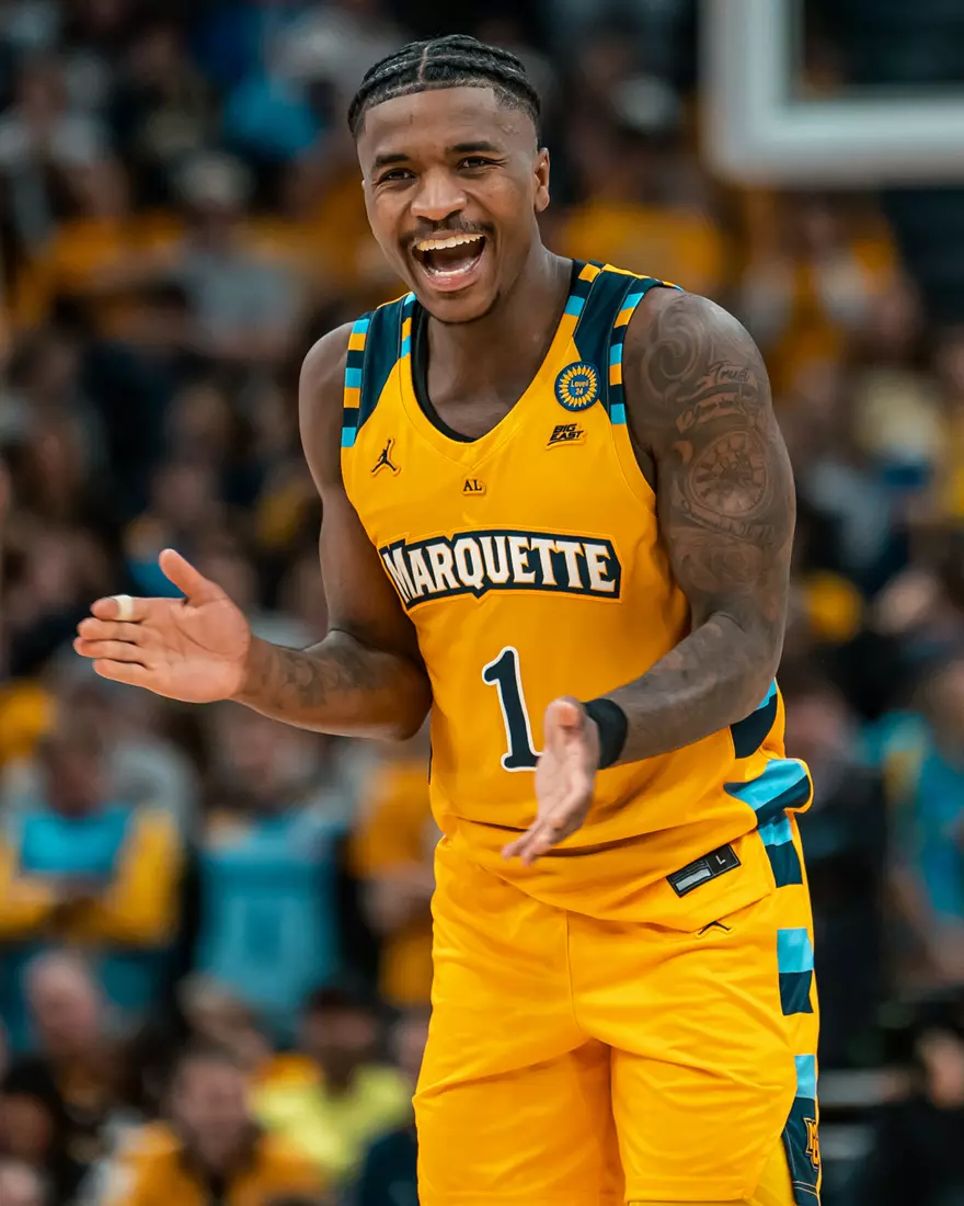 1 Kam Jones
#9 Marquette Men's Basketball falls to UCONN 77-69 on National Marquette Day on Saturday, February 1st, 2025 at Fiserv Forum in Milwaukee, WI
