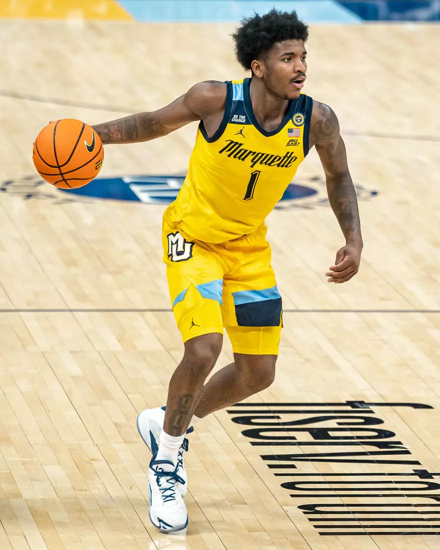 1 Kam Jones
#16 Marquette Men's Basketball defeats Seton Hall 80-56 on Tuesday, February 18th, 2025 at Fiserv Forum in Milwaukee, WI