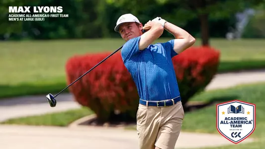 Max Lyons Academic All-America First Team 2025