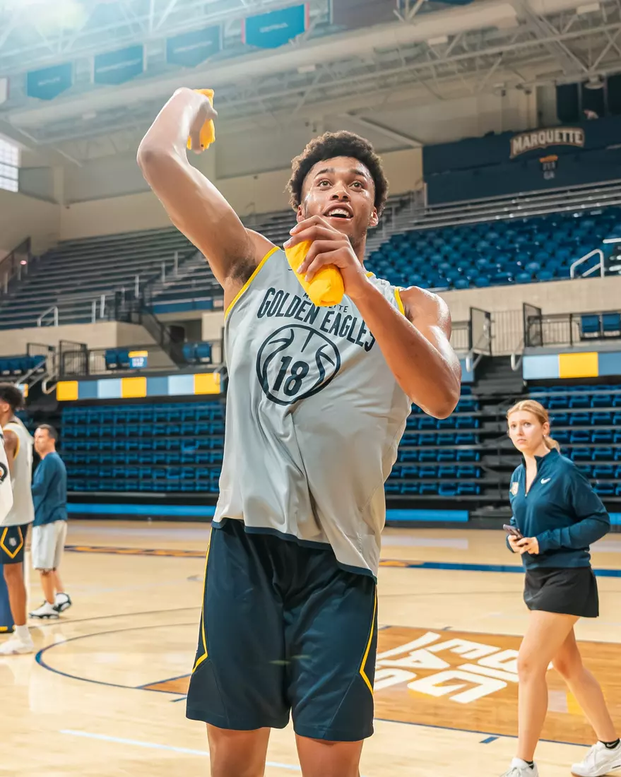 Marquette Men's Basketball holds open practice at the Al McGuire Center in Milwaukee, WI on July 31st, 2025.