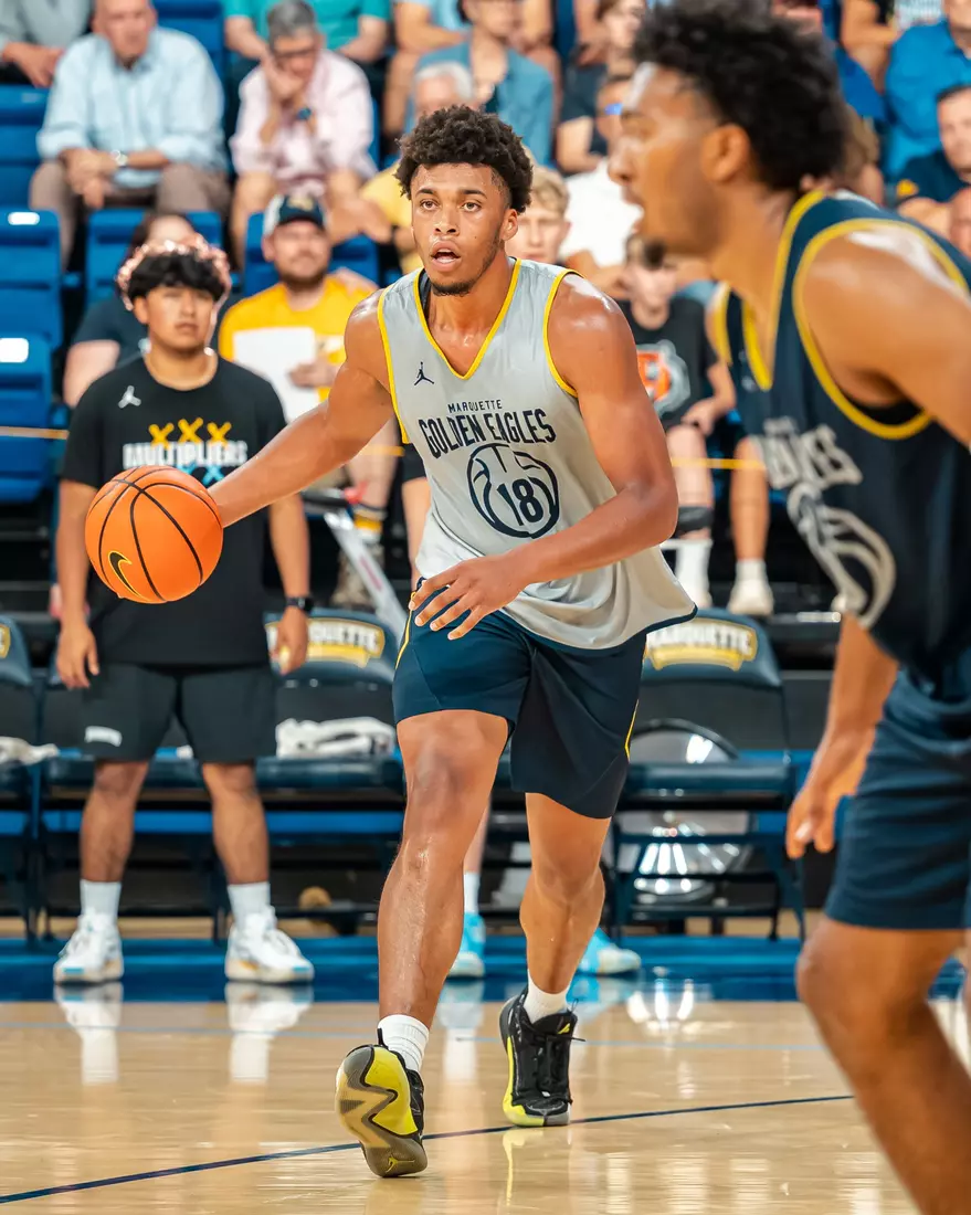 Marquette Men's Basketball holds open practice at the Al McGuire Center in Milwaukee, WI on July 31st, 2025.