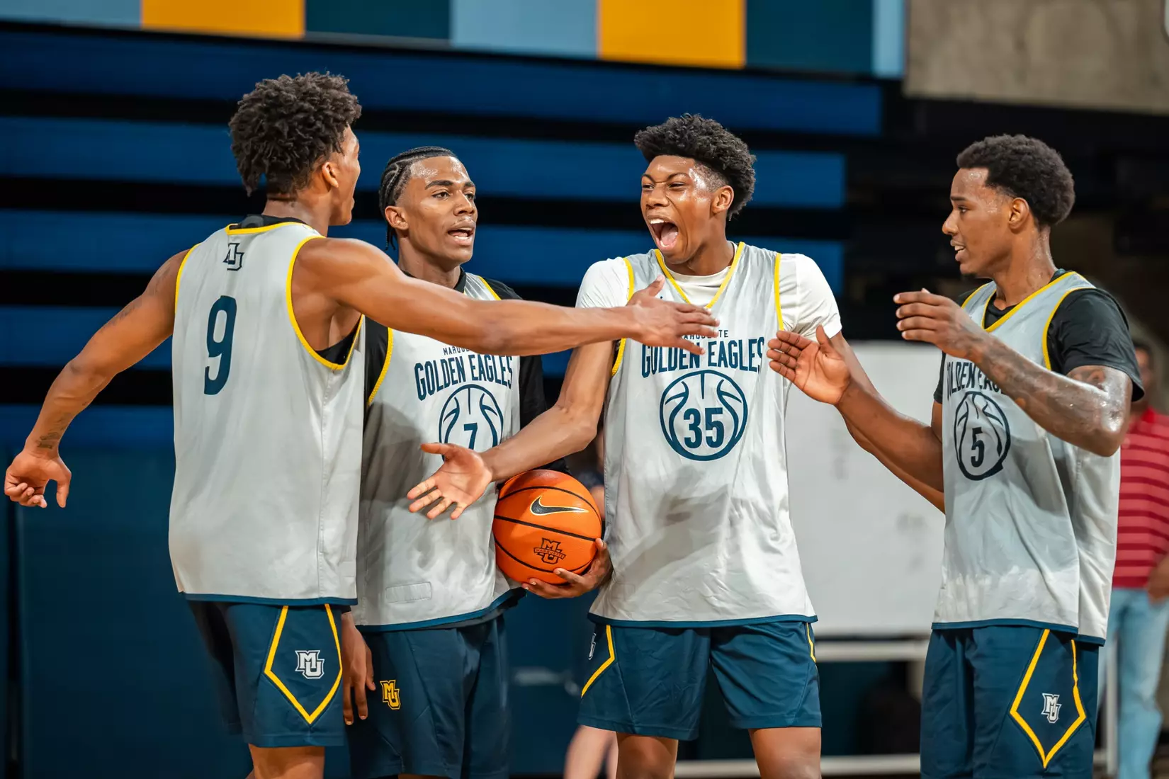 Marquette Men's Basketball holds open practice at the Al McGuire Center in Milwaukee, WI on July 31st, 2025.