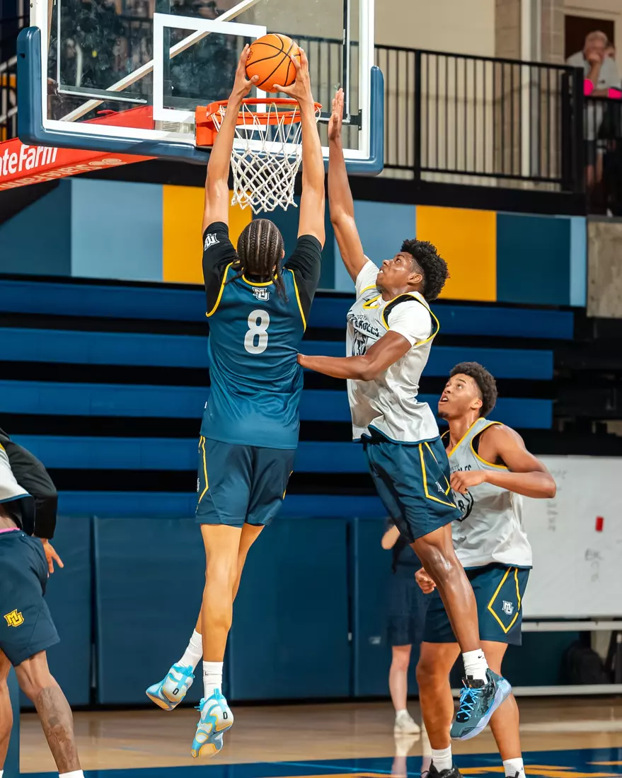 Marquette Men's Basketball holds open practice at the Al McGuire Center in Milwaukee, WI on July 31st, 2025.