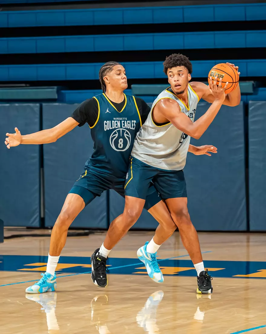 Marquette Men's Basketball holds open practice at the Al McGuire Center in Milwaukee, WI on July 31st, 2025.