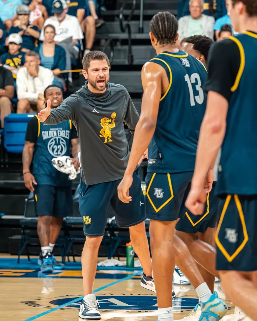 Marquette Men's Basketball holds open practice at the Al McGuire Center in Milwaukee, WI on July 31st, 2025.