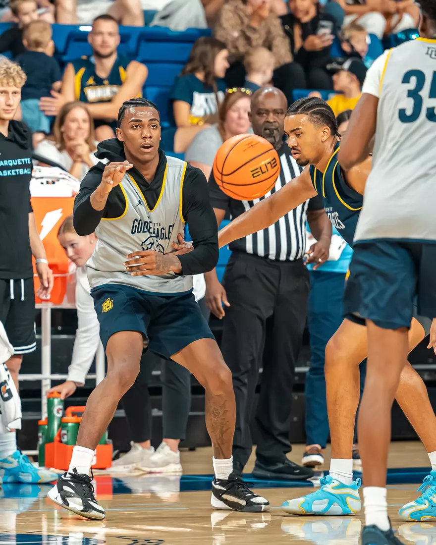 Marquette Men's Basketball holds open practice at the Al McGuire Center in Milwaukee, WI on July 31st, 2025.