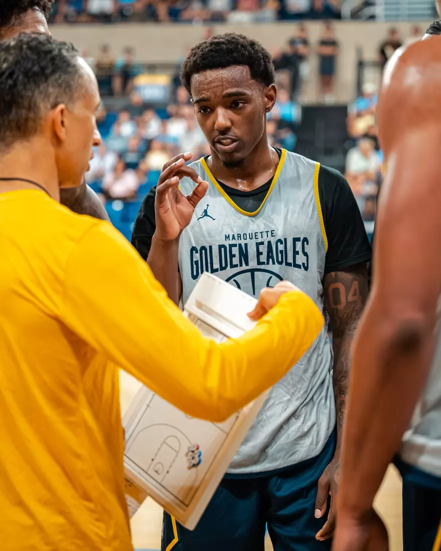 Marquette Men's Basketball holds open practice at the Al McGuire Center in Milwaukee, WI on July 31st, 2025.