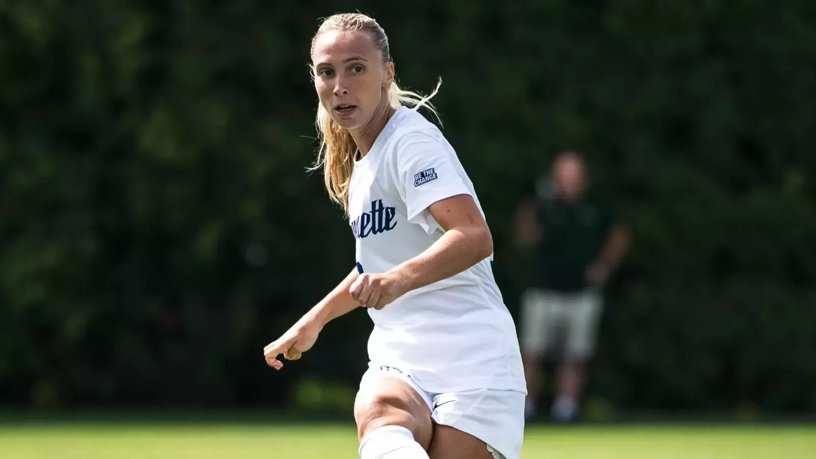 Marquette Womans Soccer defeats NDSU 2-0 at Valley fields in Milwaukee, WI on August 17th, 2025.
