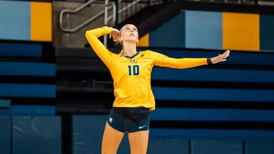 Marquette Volleyball scrimmages at the Al McGuire Center in Milwaukee, WI on Augest 15th, 2025.