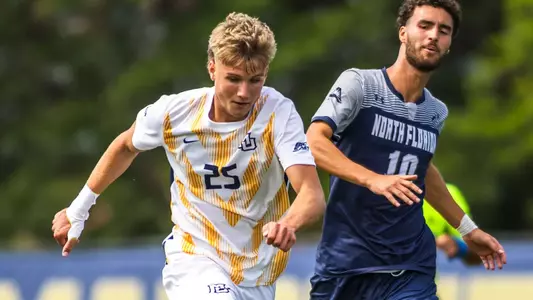Marquette Mens Soccer beats North Florida 2-1 at Valley Fields in Milwaukee, WI on August 24th, 2025.