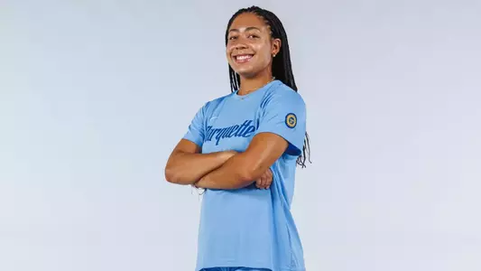 Marquette Womens Soccer poses for Media Day pictures at the Al McGuire Center in Milwaukee, WI on July 31st, 2025.