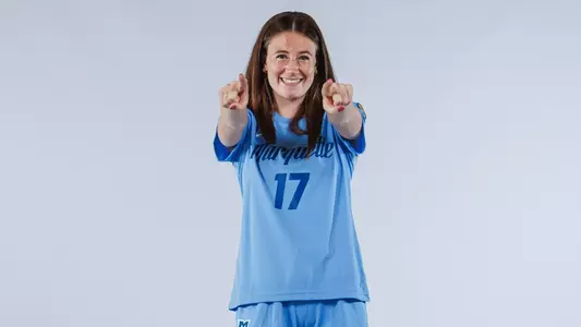 Marquette Womens Soccer poses for Media Day pictures at the Al McGuire Center in Milwaukee, WI on July 31st, 2025.