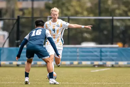 4 Andreas Fotland
Marquette Mens Soccer beats North Florida 2-1 at Valley Fields in Milwaukee, WI on August 24th, 2025.