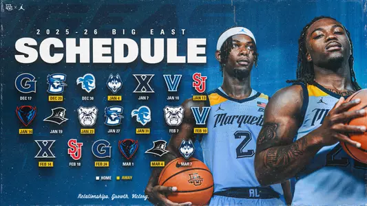 #MUBB BIG EAST Schedule