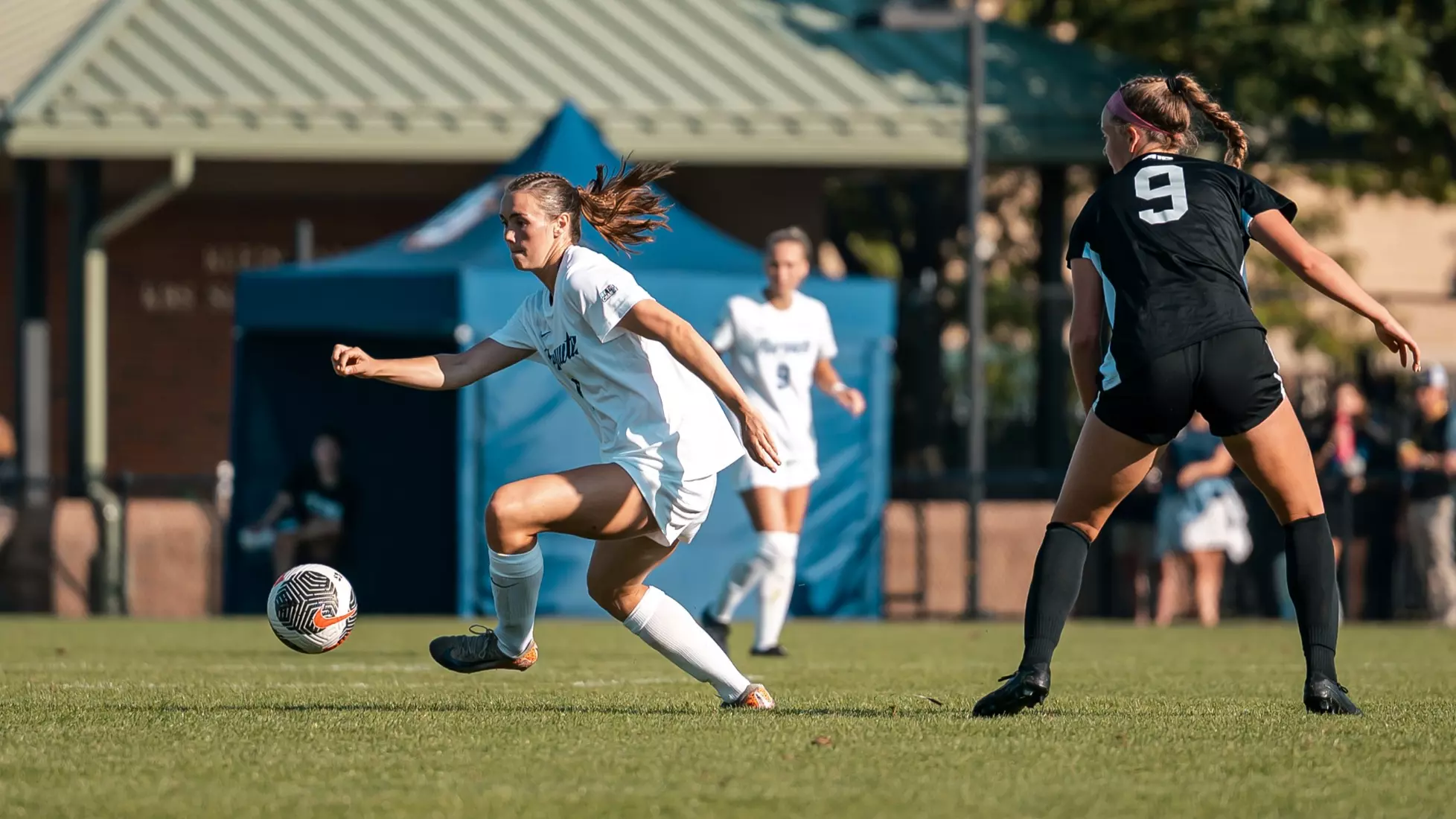 Marquette Womens Soccer draw Loyola Chicago 1-1 at Valley Fields in Milwaukee, WI on September 14th, 2025.