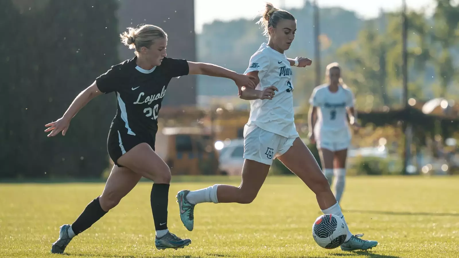 Marquette Womens Soccer draw Loyola Chicago 1-1 at Valley Fields in Milwaukee, WI on September 14th, 2025.