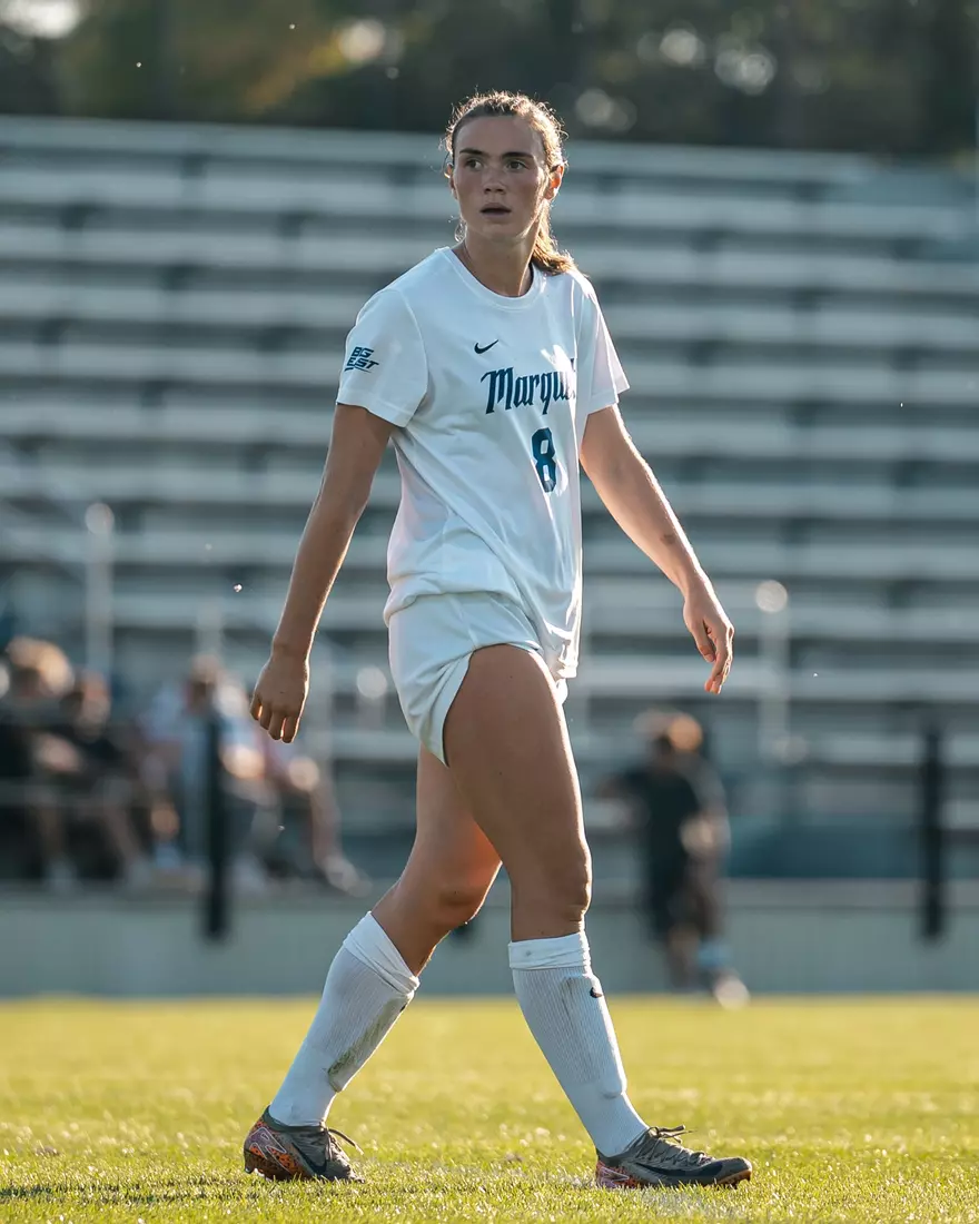 Marquette Womens Soccer draw Loyola Chicago 1-1 at Valley Fields in Milwaukee, WI on September 14th, 2025.
