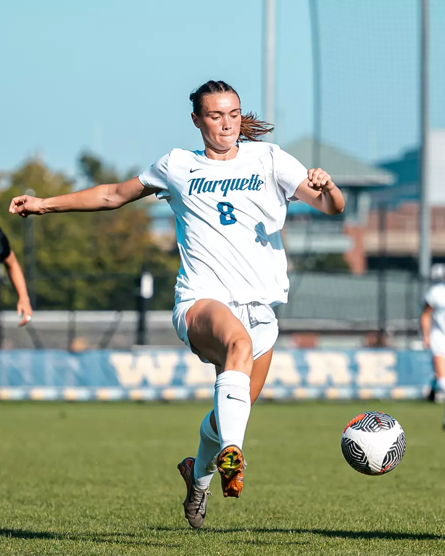 Marquette Womens Soccer draw Loyola Chicago 1-1 at Valley Fields in Milwaukee, WI on September 14th, 2025.