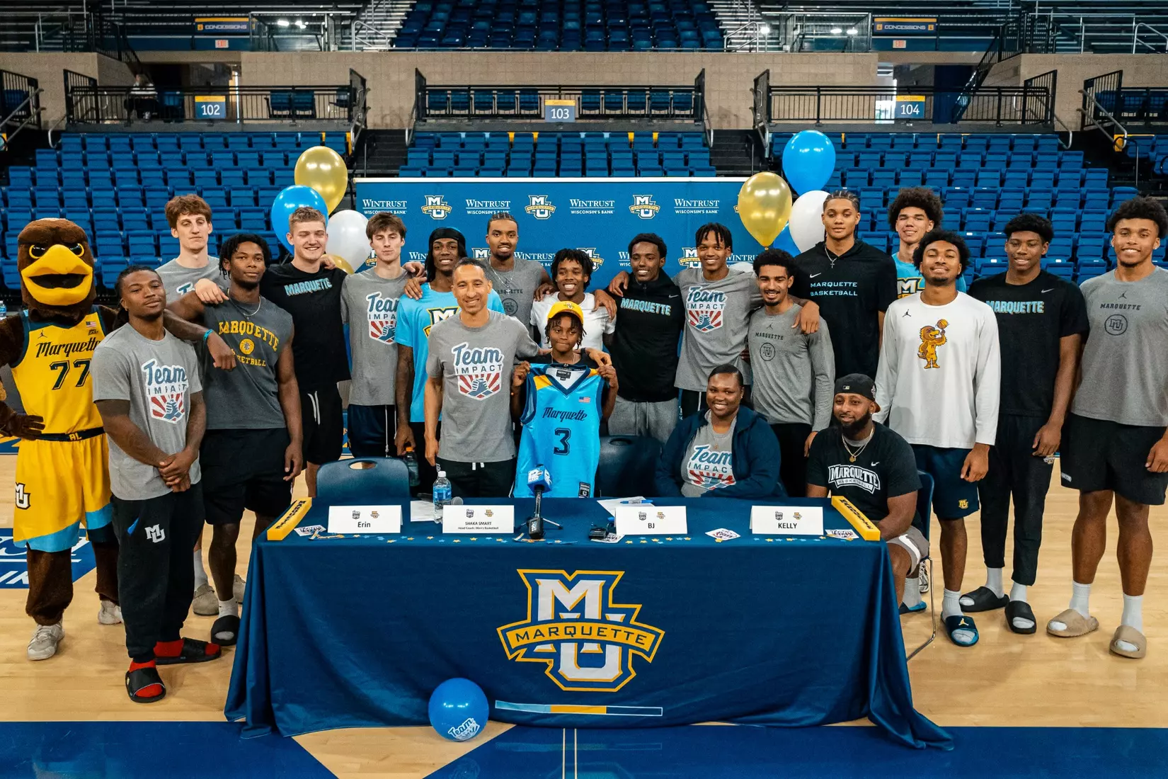 TEAM IMPACT Signing Day
