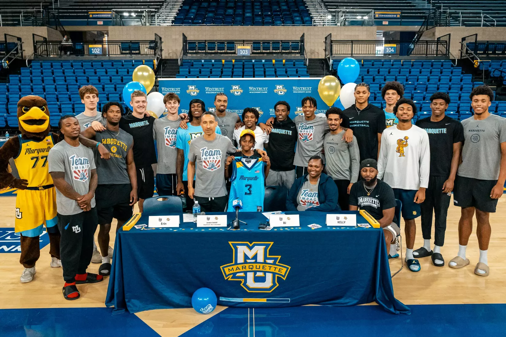 TEAM IMPACT Signing Day