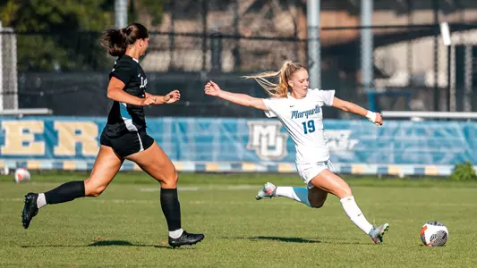 Marquette Womens Soccer draw Loyola Chicago 1-1 at Valley Fields in Milwaukee, WI on September 14th, 2025.