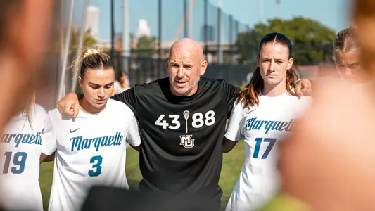 Marquette Womens Soccer draw Loyola Chicago 1-1 at Valley Fields in Milwaukee, WI on September 14th, 2025.