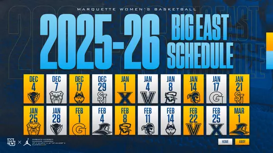 WBB Big East Schedule 25-26