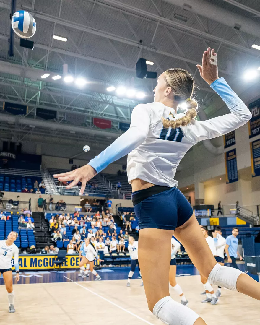 Marquette Volleyball defeats Florida 3-0 on September 20, 2025 in the Al Mcguire Center Milwaukee WI.