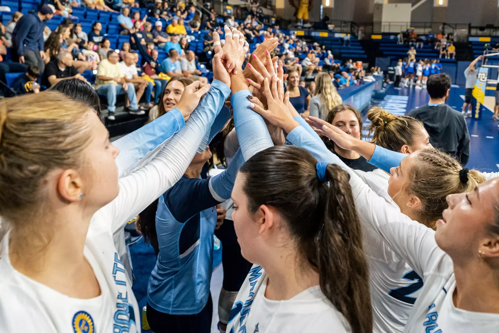 Marquette Volleyball defeats Florida 3-0 on September 20, 2025 in the Al Mcguire Center Milwaukee WI.