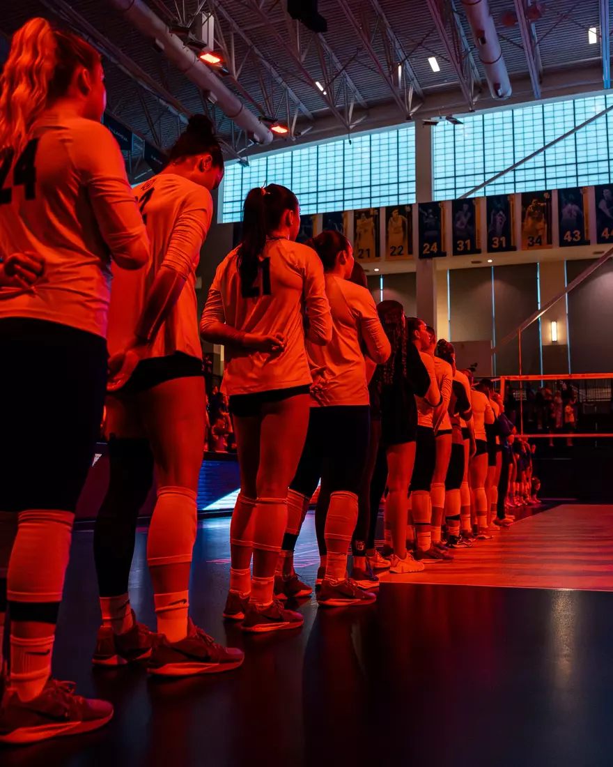 Marquette Volleyball defeats Florida 3-0 on September 20, 2025 in the Al Mcguire Center Milwaukee WI.