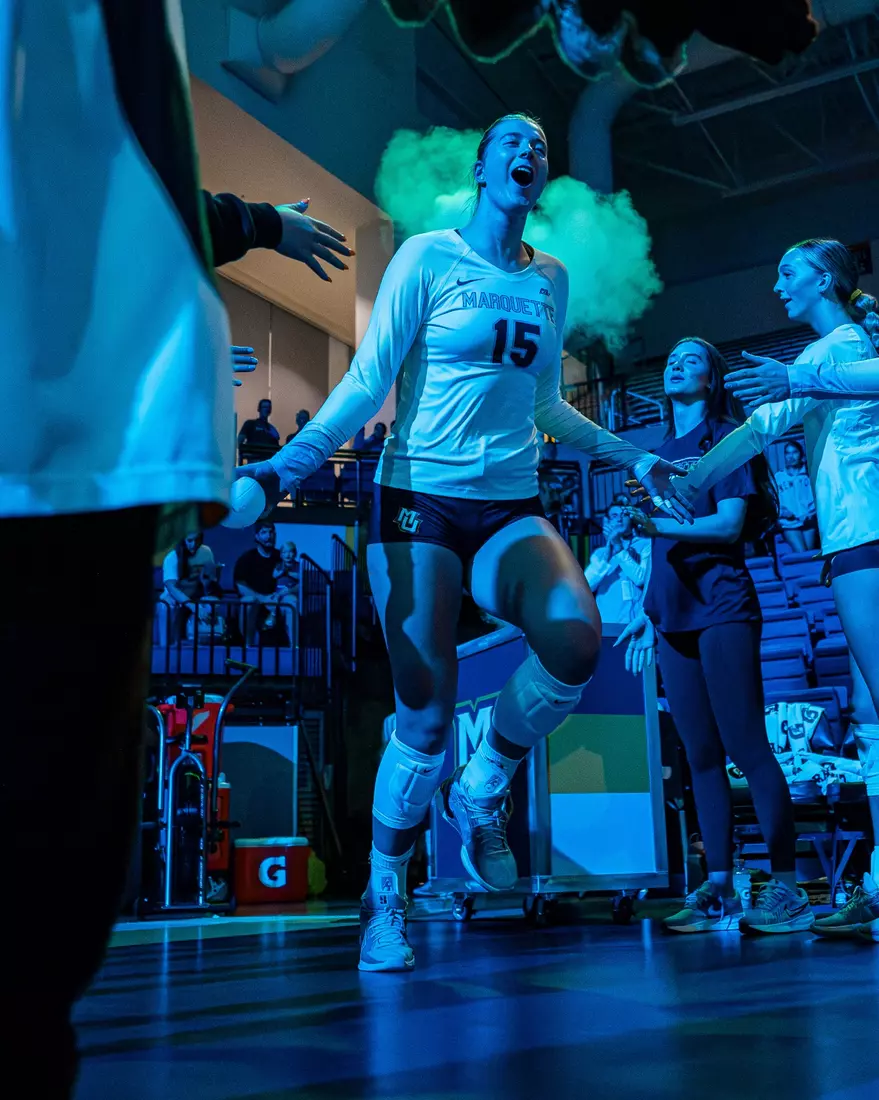 Marquette Volleyball defeats Florida 3-0 on September 20, 2025 in the Al Mcguire Center Milwaukee WI.