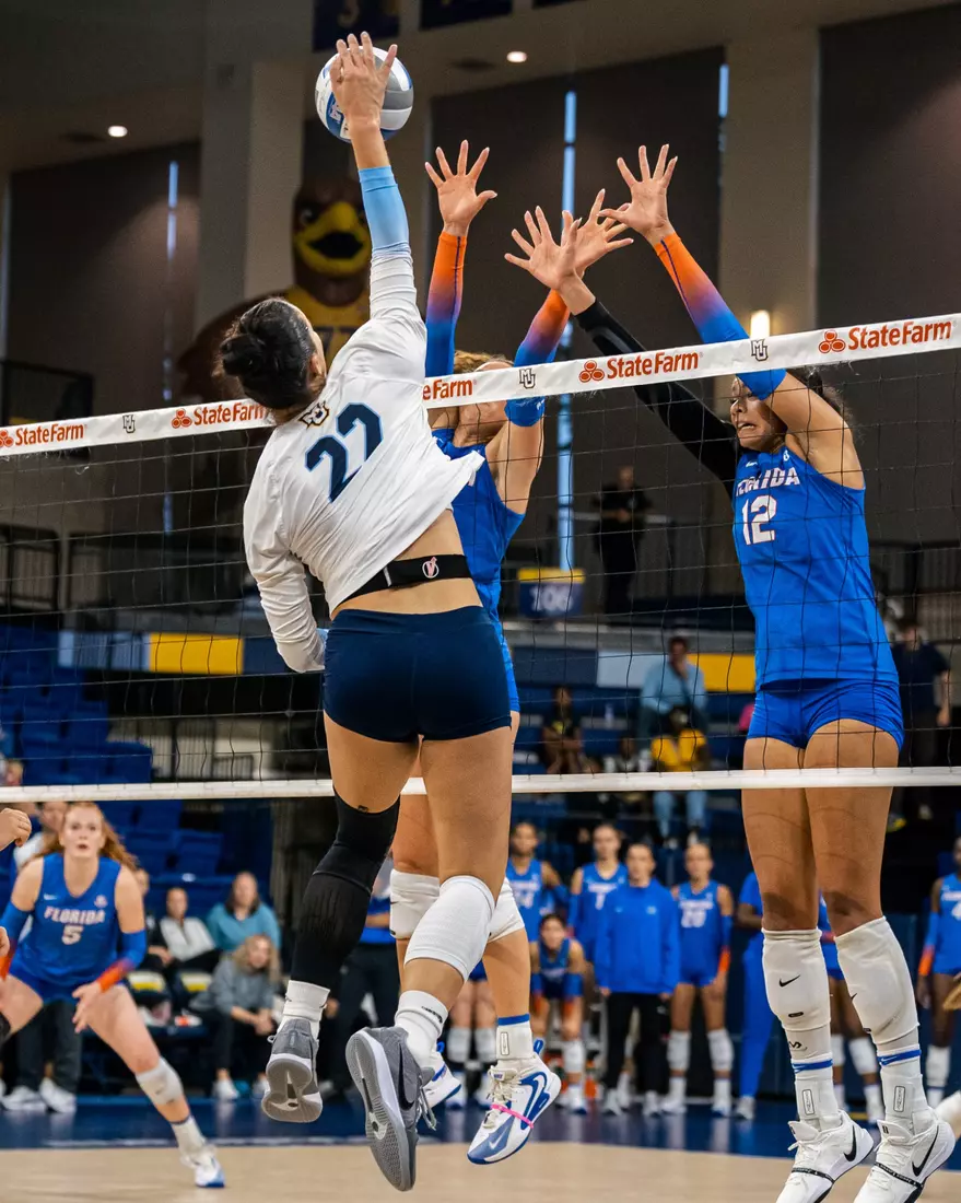 Marquette Volleyball defeats Florida 3-0 on September 20, 2025 in the Al Mcguire Center Milwaukee WI.