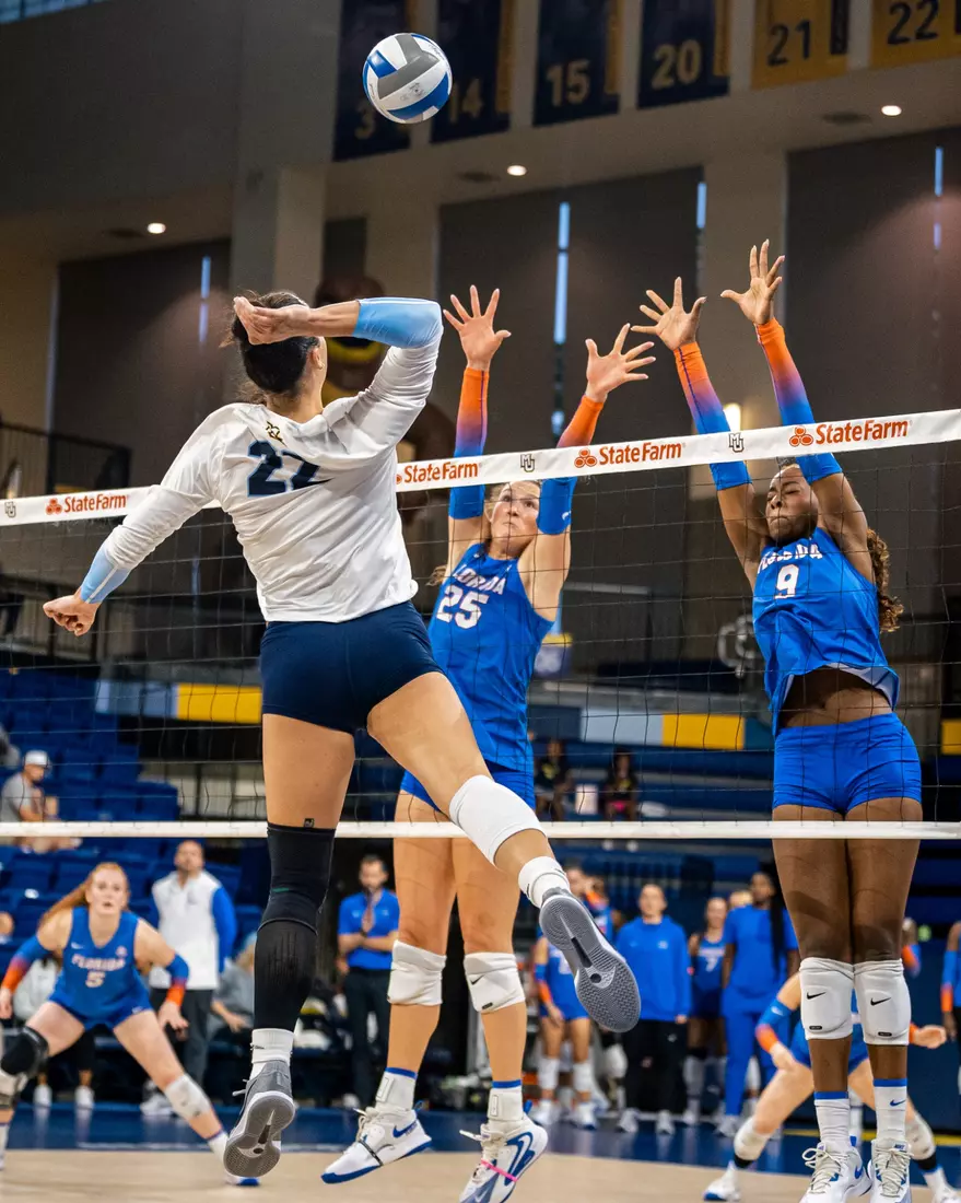 Marquette Volleyball defeats Florida 3-0 on September 20, 2025 in the Al Mcguire Center Milwaukee WI.