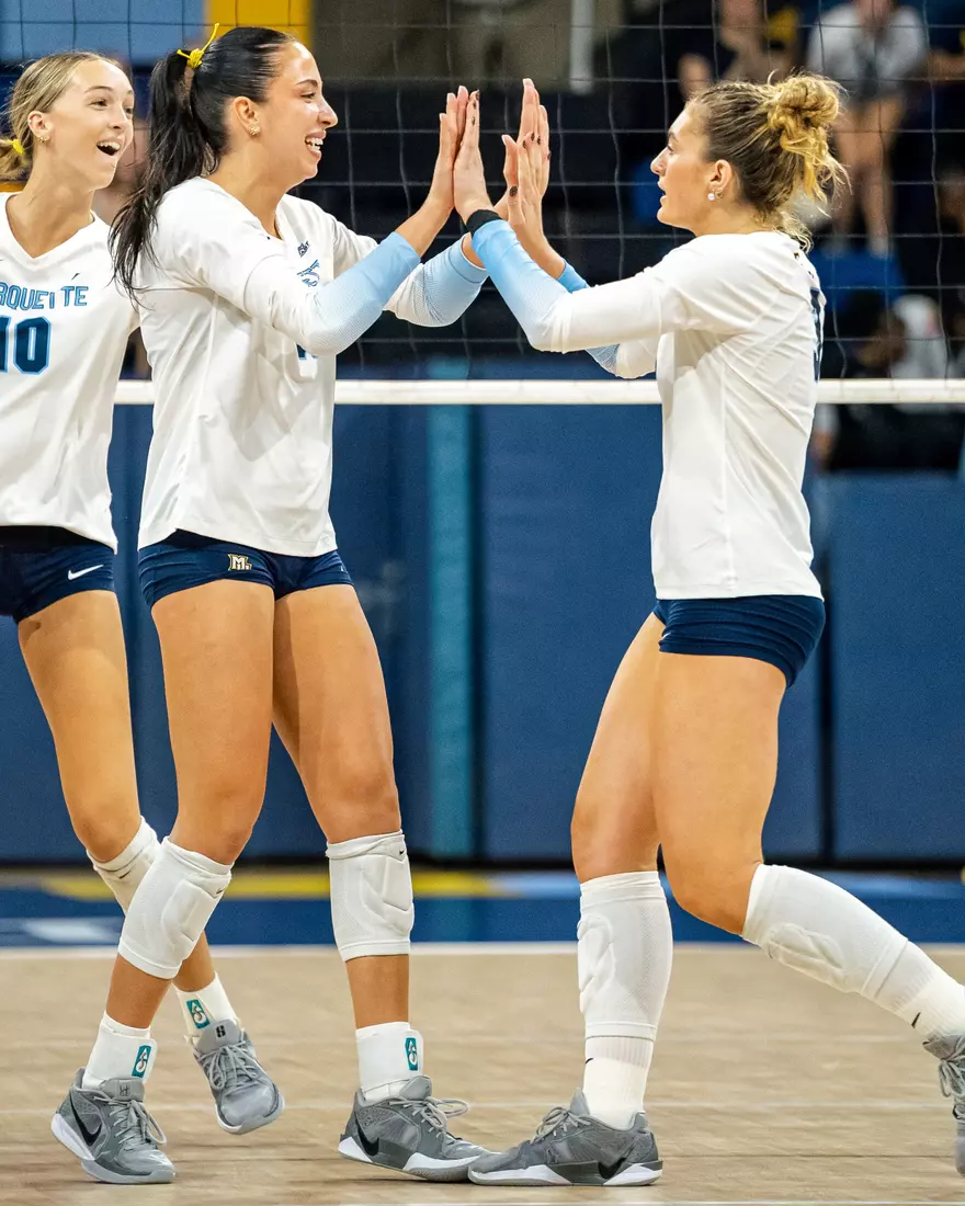 Marquette Volleyball defeats Florida 3-0 on September 20, 2025 in the Al Mcguire Center Milwaukee WI.